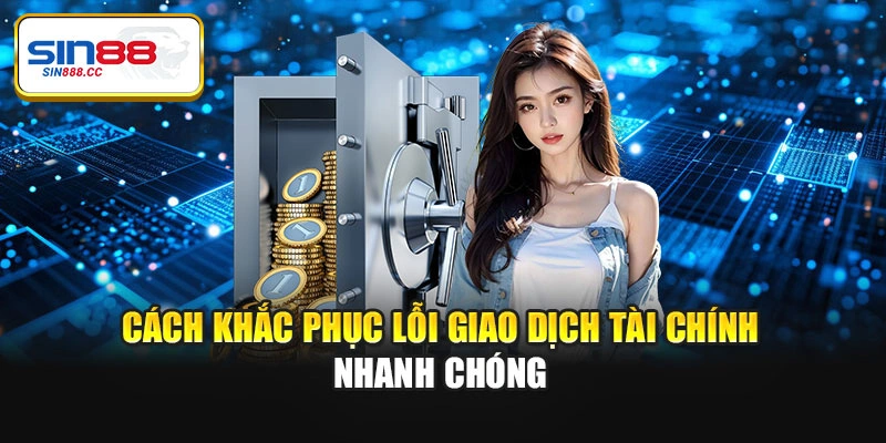Cách khắc phục lỗi giao dịch tài chính nhanh chóng
